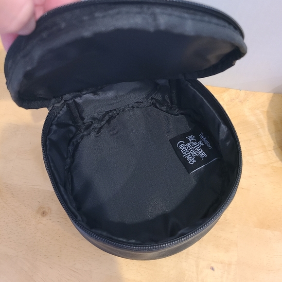 The Nightmare Before Christmas Floral Circle Makeup Bag - Picture 7 of 14